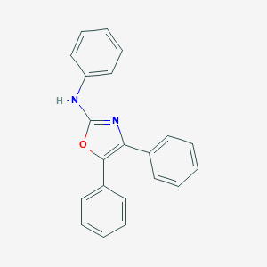 molecular formula C21H16N2O B303305 N-(4,5-diphenyl-1,3-oxazol-2-yl)-N-phenylamine 