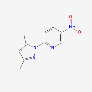 2-(3,5-dimethyl-1H-pyrazol-1-yl)-5-nitropyridine