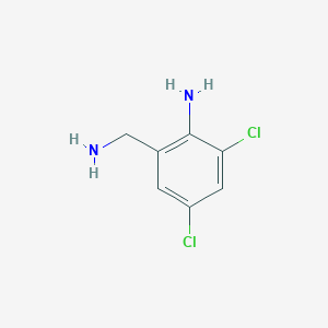 2-Amino-3,5-dichloro-benzylamine