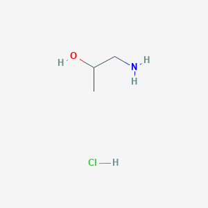 molecular formula C3H10ClNO B3033076 2-Propanol, 1-amino-, hydrochloride CAS No. 7780-04-3