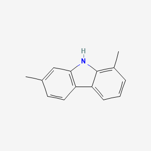 molecular formula C14H13N B3033082 1,7-dimethyl-9H-carbazole CAS No. 78787-78-7