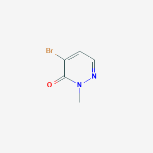 molecular formula C5H5BrN2O B3033094 4-Bromo-2-methylpyridazin-3(2h)-one CAS No. 81816-98-0