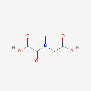 molecular formula C5H7NO5 B3033101 Glycine, N-(carboxycarbonyl)-N-methyl- CAS No. 82505-42-8