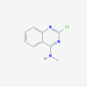 molecular formula C9H8ClN3 B3033105 2-氯-N-甲基喹唑啉-4-胺 CAS No. 83260-68-8