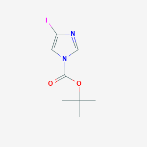 molecular formula C8H11IN2O2 B3033107 1-Boc-4-iodo-1H-imidazole CAS No. 840481-77-8