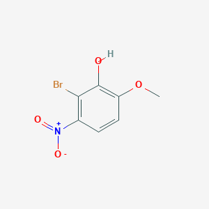 molecular formula C7H6BrNO4 B3033113 2-Bromo-6-methoxy-3-nitrophenol CAS No. 854733-39-4