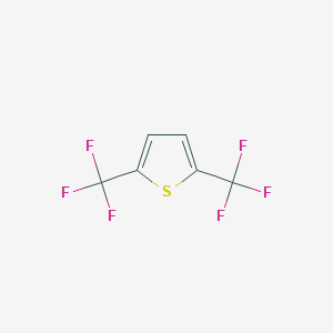 molecular formula C6H2F6S B3033131 2,5-双(三氟甲基)噻吩 CAS No. 87721-33-3