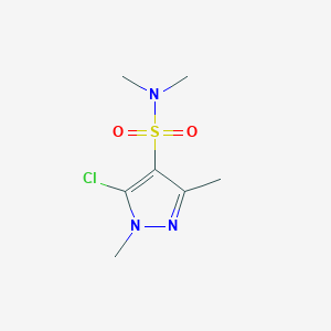 5-chloro-N,N,1,3-tetramethyl-1H-pyrazole-4-sulfonamide