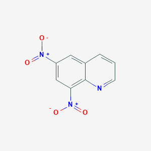 molecular formula C9H5N3O4 B3033143 6,8-Dinitroquinoline CAS No. 88609-20-5