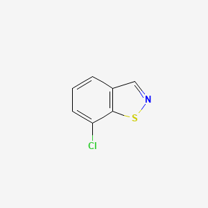 molecular formula C7H4ClNS B3033156 苯并噻唑 CAS No. 89583-90-4