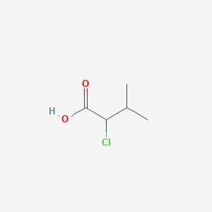 molecular formula C5H9ClO2 B3033178 2-Chloro-3-methylbutanoic acid CAS No. 921-08-4