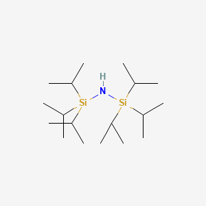 molecular formula C18H43NSi2 B3033179 双（三异丙基甲硅烷基）胺 CAS No. 923027-92-3