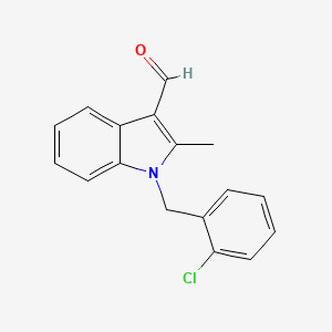 1-(2-chlorobenzyl)-2-methyl-1H-indole-3-carbaldehyde
