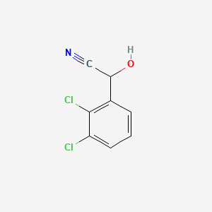 molecular formula C8H5Cl2NO B3033189 2-(2,3-Dichlorophenyl)-2-hydroxyacetonitrile CAS No. 93842-97-8