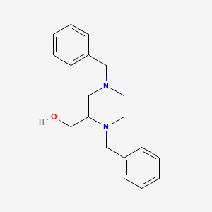 (1,4-Dibenzylpiperazin-2-yl)methanol
