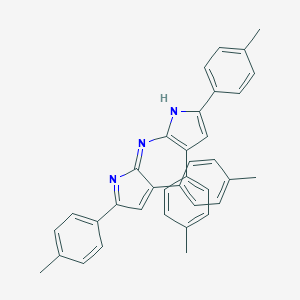 molecular formula C36H31N3 B303320 N-[3,5-bis(4-methylphenyl)-1H-pyrrol-2-yl]-N-[3,5-bis(4-methylphenyl)-2H-pyrrol-2-ylidene]amine 