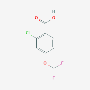 2-Chloro-4-(difluoromethoxy)benzoic acid