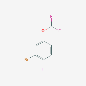 2-Bromo-4-(difluoromethoxy)-1-iodobenzene