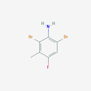 2,6-Dibromo-4-fluoro-3-methylaniline