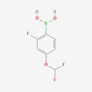 (4-(Difluoromethoxy)-2-fluorophenyl)boronic acid
