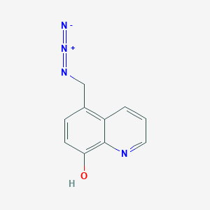 molecular formula C10H8N4O B3033225 5-(Azidomethyl)quinolin-8-ol CAS No. 1005143-73-6