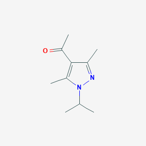 1-[3,5-dimethyl-1-(propan-2-yl)-1H-pyrazol-4-yl]ethan-1-one