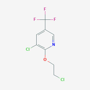 3-Chloro-2-(2-chloroethoxy)-5-(trifluoromethyl)pyridine