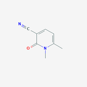 molecular formula C8H8N2O B3033266 1,6-Dimethyl-2-oxo-1,2-dihydropyridine-3-carbonitrile CAS No. 1015599-22-0