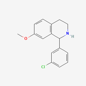 1-(3-Chlorophenyl)-7-methoxy-1,2,3,4-tetrahydroisoquinoline