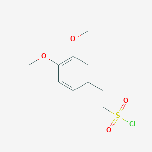 molecular formula C10H13ClO4S B3033305 2-(3,4-Dimethoxyphenyl)ethane-1-sulfonyl chloride CAS No. 1017226-42-4