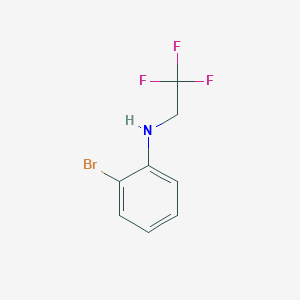 2-bromo-N-(2,2,2-trifluoroethyl)aniline