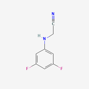 2-[(3,5-Difluorophenyl)amino]acetonitrile