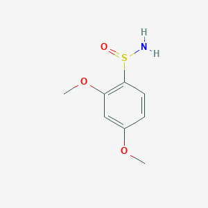 molecular formula C8H11NO3S B3033447 2,4-Dimethoxybenzenesulfinamide CAS No. 102333-39-1