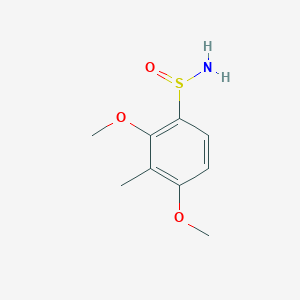 molecular formula C9H13NO3S B3033448 2,4-Dimethoxy-3-methylbenzenesulfinamide CAS No. 102333-41-5