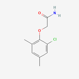 molecular formula C10H12ClNO2 B3033487 2-(2-Chloro-4,6-dimethylphenoxy)acetamide CAS No. 1030553-87-7