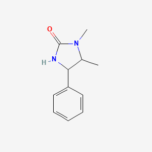 molecular formula C11H14N2O B3033512 1,5-Dimethyl-4-phenylimidazolidin-2-one CAS No. 103774-40-9