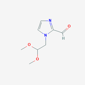 1-(2,2-dimethoxyethyl)-1H-imidazole-2-carbaldehyde