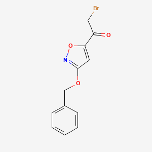 3-Benzyloxy-5-bromoacetylisoxazole