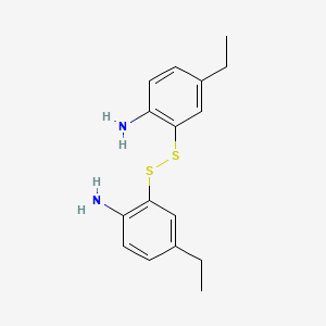 molecular formula C16H20N2S2 B3033547 2-[(2-Amino-5-ethylphenyl)dithio]-4-ethylaniline CAS No. 1049032-33-8