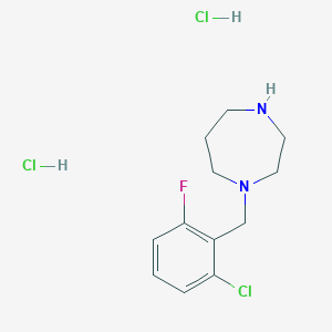1-(2-Chloro-6-fluoro-benzyl)-[1,4]diazepane dihydrochloride