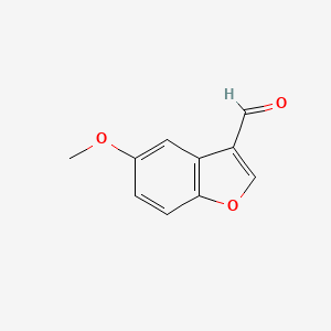 3-Benzofurancarboxaldehyde, 5-methoxy-