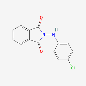 molecular formula C14H9ClN2O2 B3033593 2-(4-chloroanilino)-1H-isoindole-1,3(2H)-dione CAS No. 107940-74-9
