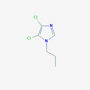 molecular formula C6H8Cl2N2 B3033597 4,5-dichloro-1-propyl-1H-imidazole CAS No. 1081140-83-1