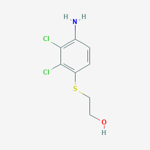 2-((4-Amino-2,3-dichlorophenyl)thio)ethanol