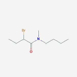 2-bromo-N-butyl-N-methylbutanamide