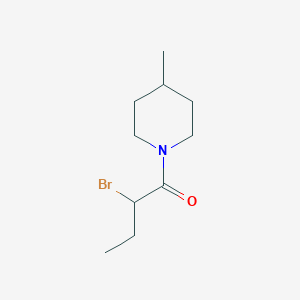 molecular formula C10H18BrNO B3033672 1-(2-Bromobutanoyl)-4-methylpiperidine CAS No. 1119452-32-2