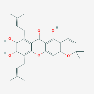 molecular formula C28H30O6 B3033705 丁酰黄酮 B CAS No. 1141754-81-5