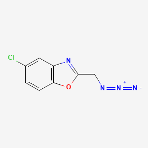 B3033737 2-(Azidomethyl)-5-chloro-1,3-benzoxazole CAS No. 1158301-21-3