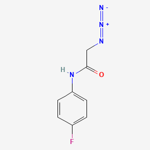 molecular formula C8H7FN4O B3033745 2-azido-N-(4-fluorophenyl)acetamide CAS No. 1160748-08-2