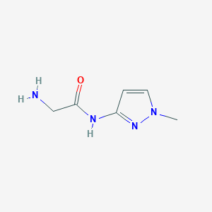 2-amino-N-(1-methyl-1H-pyrazol-3-yl)acetamide